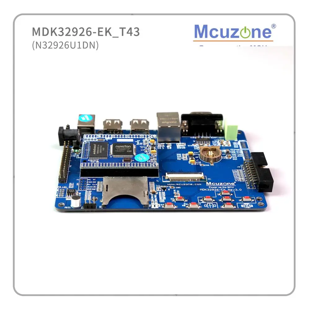MDK32926-EK_T43, NUVOTON N32926U1DN Soc, 64 Мб DDR2, USB, LCDC, аудио, H.264 и JPEG КОДЕК, 4," 480272 TFTLCD с TP