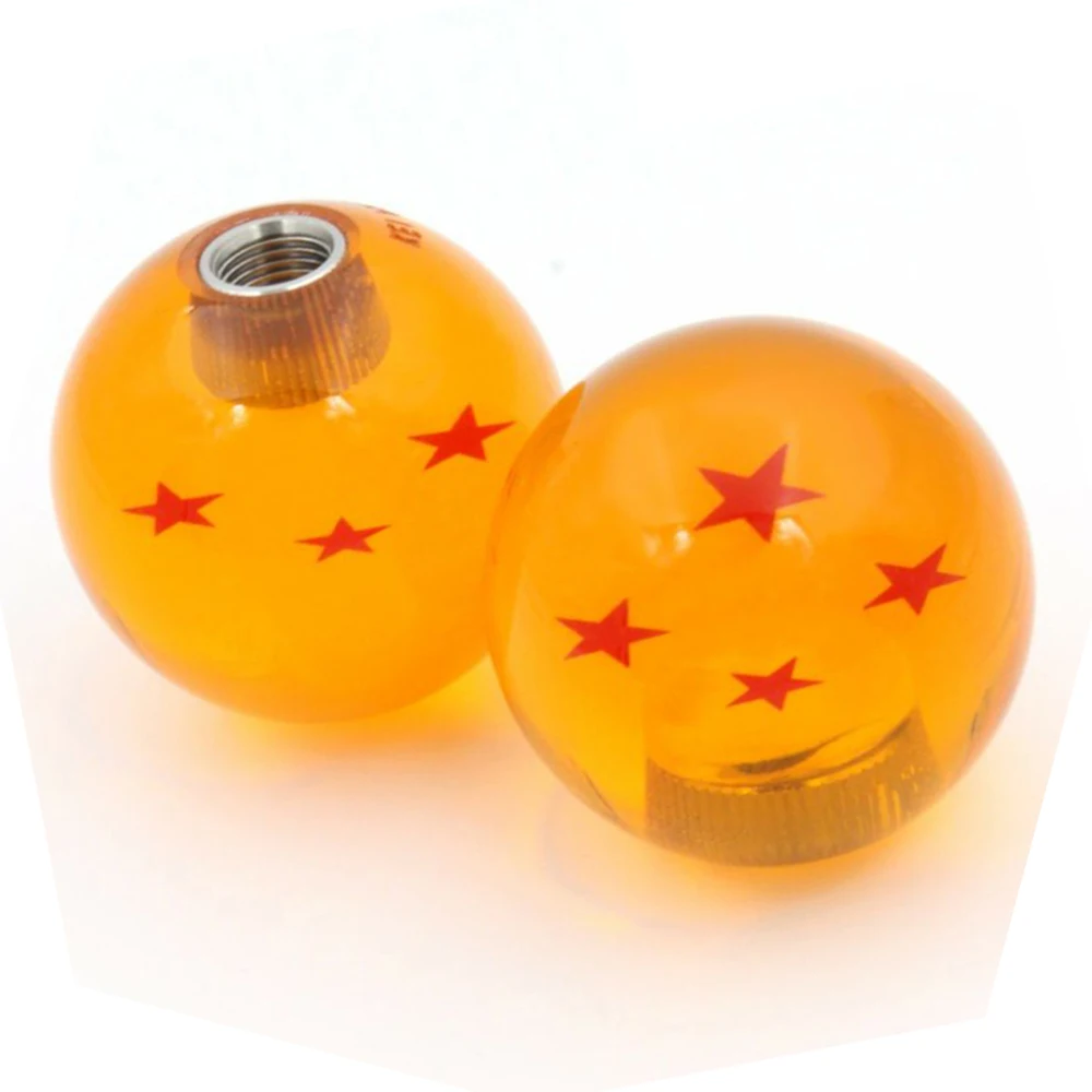 4 Stars Car Gear Shift Knob Head Shifter Manual Transmission Ball Lever Stick