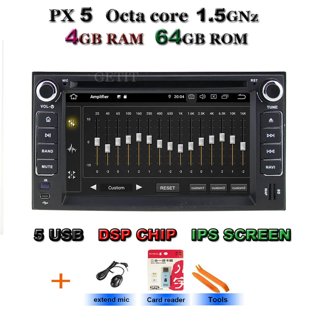 Ips Android 9,0 4G 64G Автомобильный dvd-плеер для KIA Ceed SORENTO SPORTAGE SPECTRA SEDONA STAR CARNIVAL CERATO CARENS gps радио - Цвет: PX5 Standard