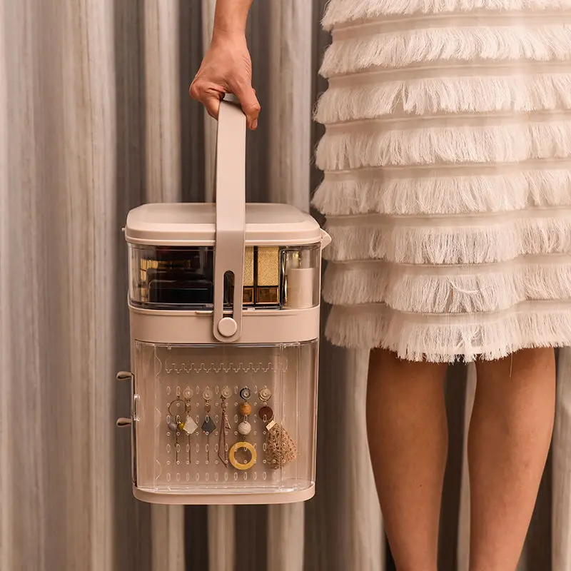 

Makeup Organizer Dustproof and Waterproof Makeup Storage Box Drawers for Cosmetic Accessory and Jewellery Large Cosmetic Display