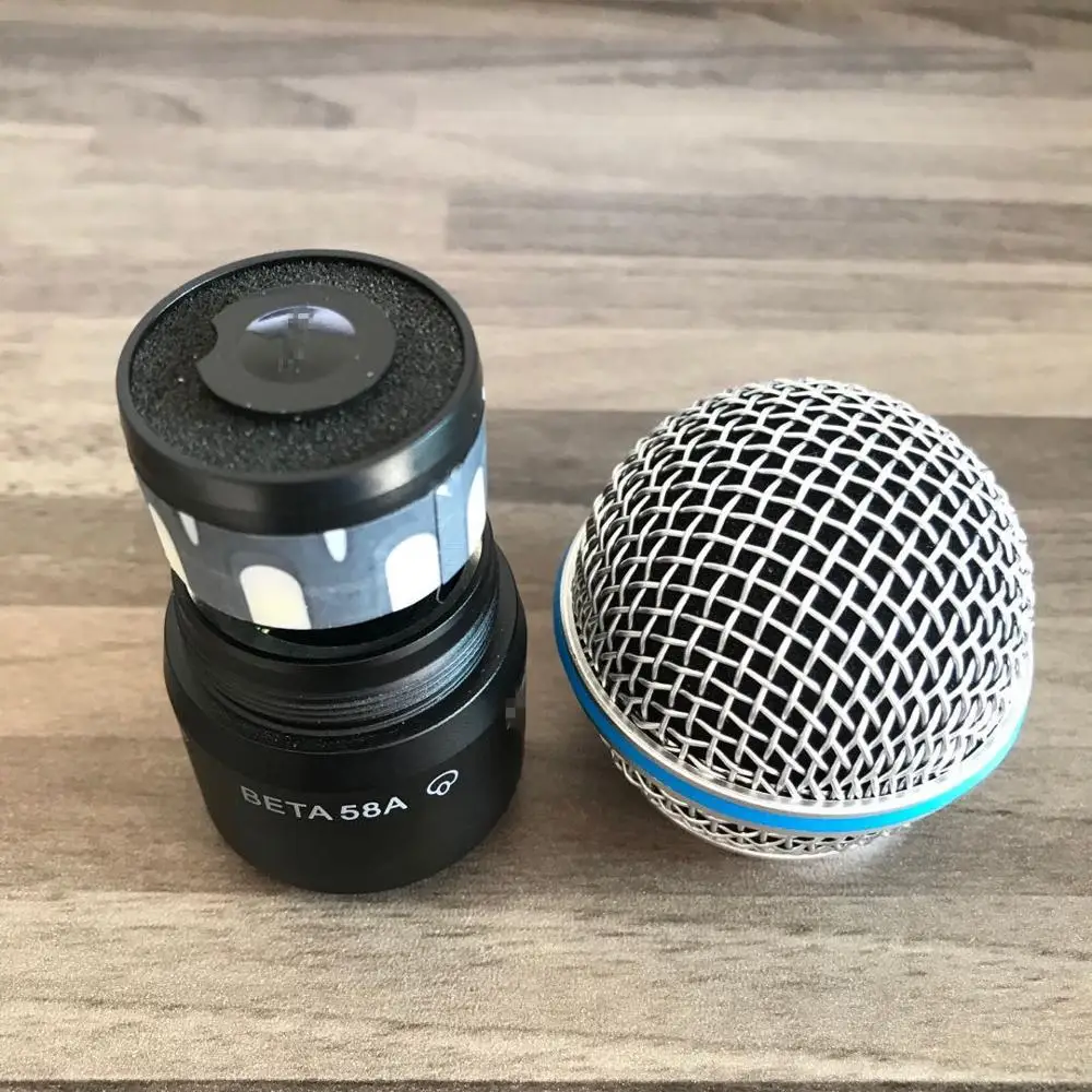 Сменный картридж Капсульная головка микрофона для Shure SM58 SM58S SM58LC BETA58 BETA58A BETA PGX24 SLX24
