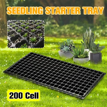 

Seedling Starter Planting Tray Extra Strength Seed Germination Vegetable Plant Flower Pot Nursery Grow Box Propagation