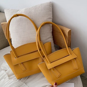 

Brand Designer Bag PU Leather Handbags for Women Shoulder Bag Vintage Korean Brand Small Tote Hand Bag Fashion Lady's Bag