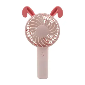 

2020 Cartoon Foldable USB Students Adult Outdoor Travel Handheld Electric Fan Air Conditioner Cooler Cooling Fan for Summer <10㎡
