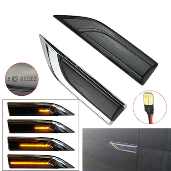 

2PCS Sequential Repeater Lamp LED Dynamic Side Marker Turn Signal Light For VW Transporter T6 Multivan Caddy MK4 2015-2019