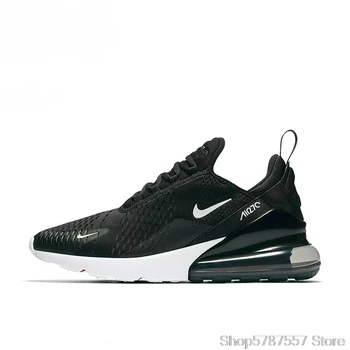 

Nike AirMax 270 Men's Running Shoes Outdoor Sport Breathable Shock Absorbing Sneakers AH8050-002 Original Nike Air Max 270