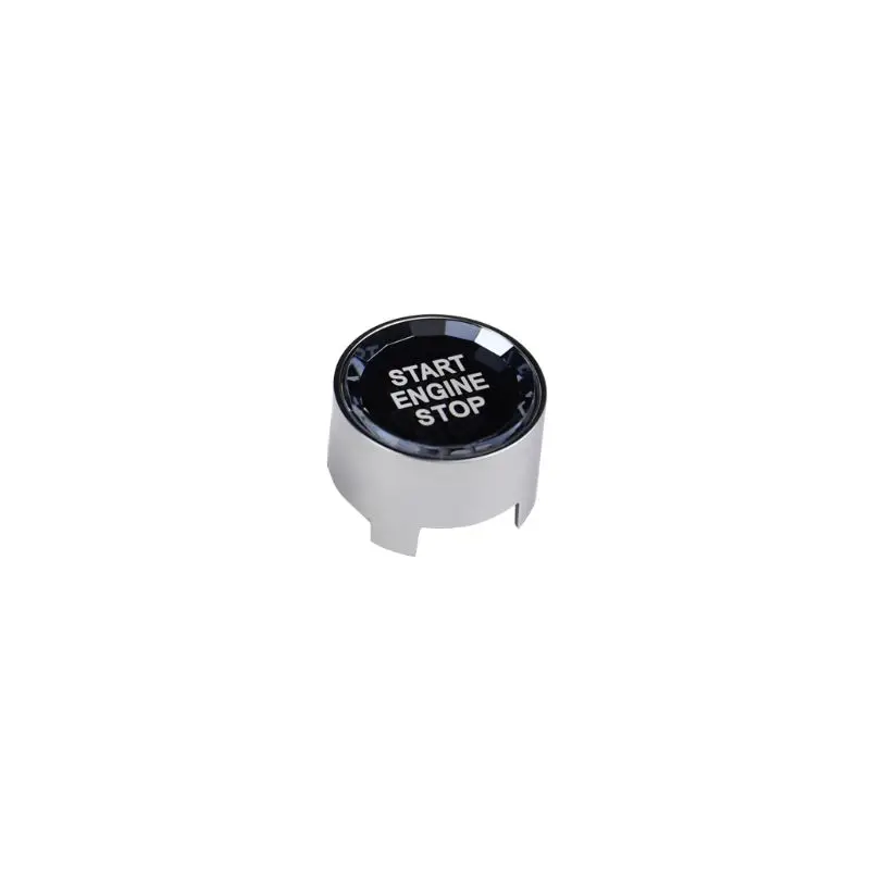 

2019 New Car Start Engine Button cover Crystal style One-Key Start Stop Switch Button