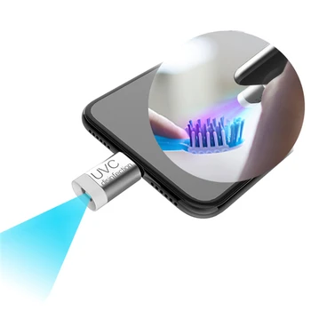 

Portable 5S Mini Instant Sterilizer UV Lamp Sterilizer Surface Sterilization Disinfection Machine With Type-C/IOS Interface