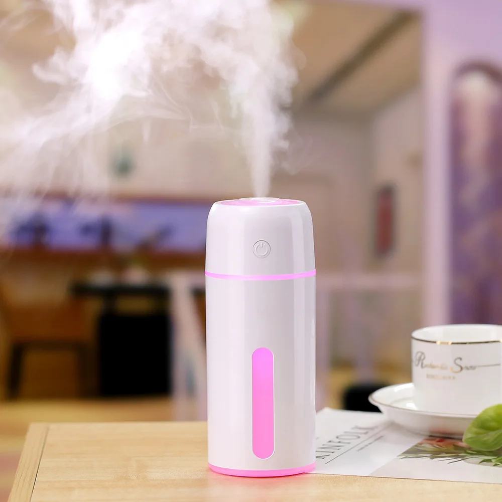 

Cross Border for Colorful Cup Humidifier Creative Household Desktop Large-Volume Mute Air Conditioner Mini USB Humidifier
