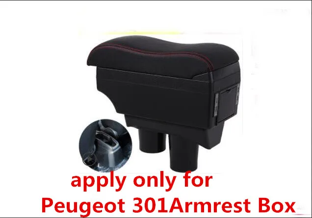 Автомобильный подлокотник коробка применение только для Dongfeng peugeot 301 автомобильный подлокотник коробка оригинальные переоборудование специальные части