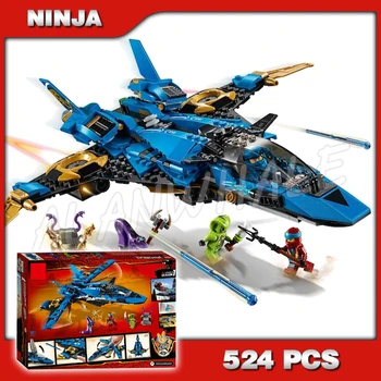 

524PCS Ninja Fighter Flying Machine Snake Model Building Blocks Assemble Toys Bricks Compatible with