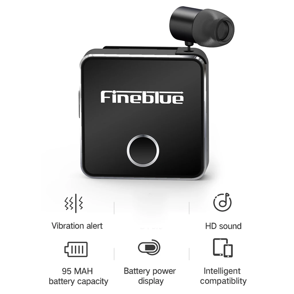 F1 Wireless Bluetooth BT 5.0 Headset Earphone Headphone vibrating Newest Arrival