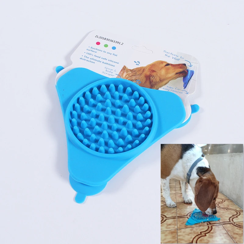 New Cup-Bowl Dog-Lick-Pad Silicone Attention-Plate Bath-Products Slow-Feeder Fixed-Suction 85ZQxlqJl