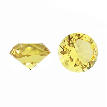 

30mm-150mm Topaz Colorful Crystal Diamond Paperweight Giant Jewel For Birthday Wedding Party Favor Decoration Gift Toys