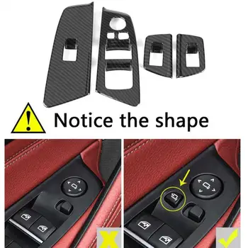 

Auto Parts Window Lift Switch Decorative Panel Professional Material Durable Replacement Parts for BMW 5 series G30 2017-2018