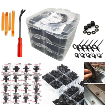 

Bumpers Fastener Clip Assortment Accessories 620pcs Auto Body Retainer