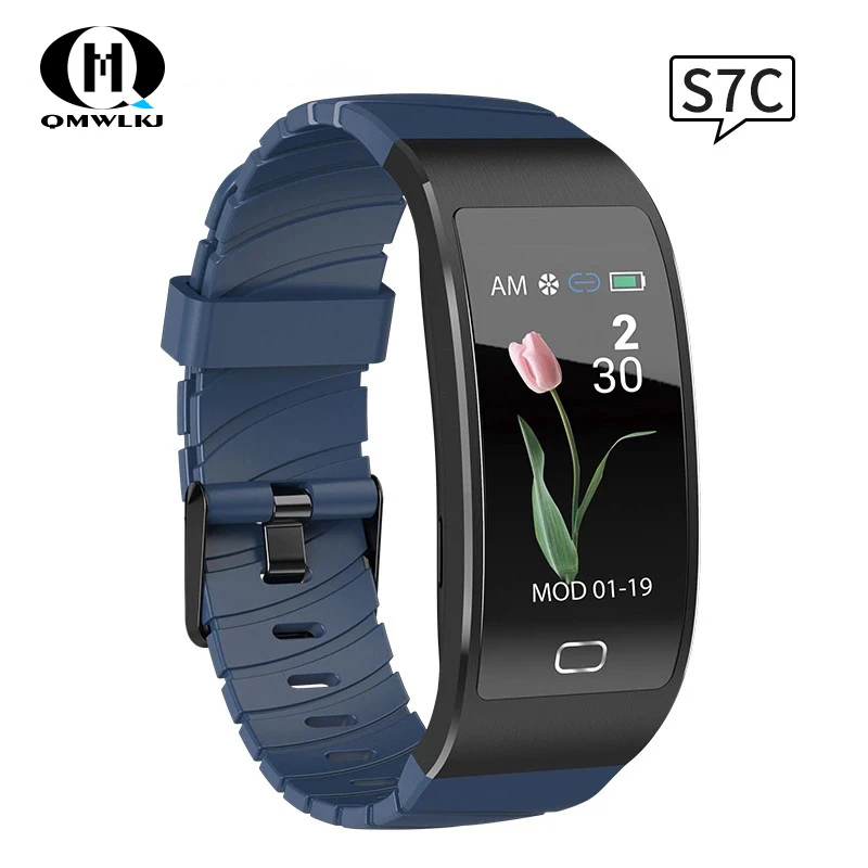 

S7 Smart Bracelet Color Screen IP68 Waterproof Smart Wristband Heart Rate Monitor Smartwatch for Android IOS
