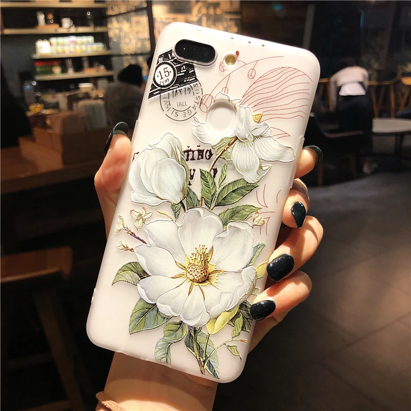 3D рельеф цветочный чехол для телефона для samsung GALAXY A10 A20 A30 A40 A50 A60 A70 A80 A90 м 10 20 30 40 A40S S8 S9Plus чехол Обложка для девочки - Цвет: A
