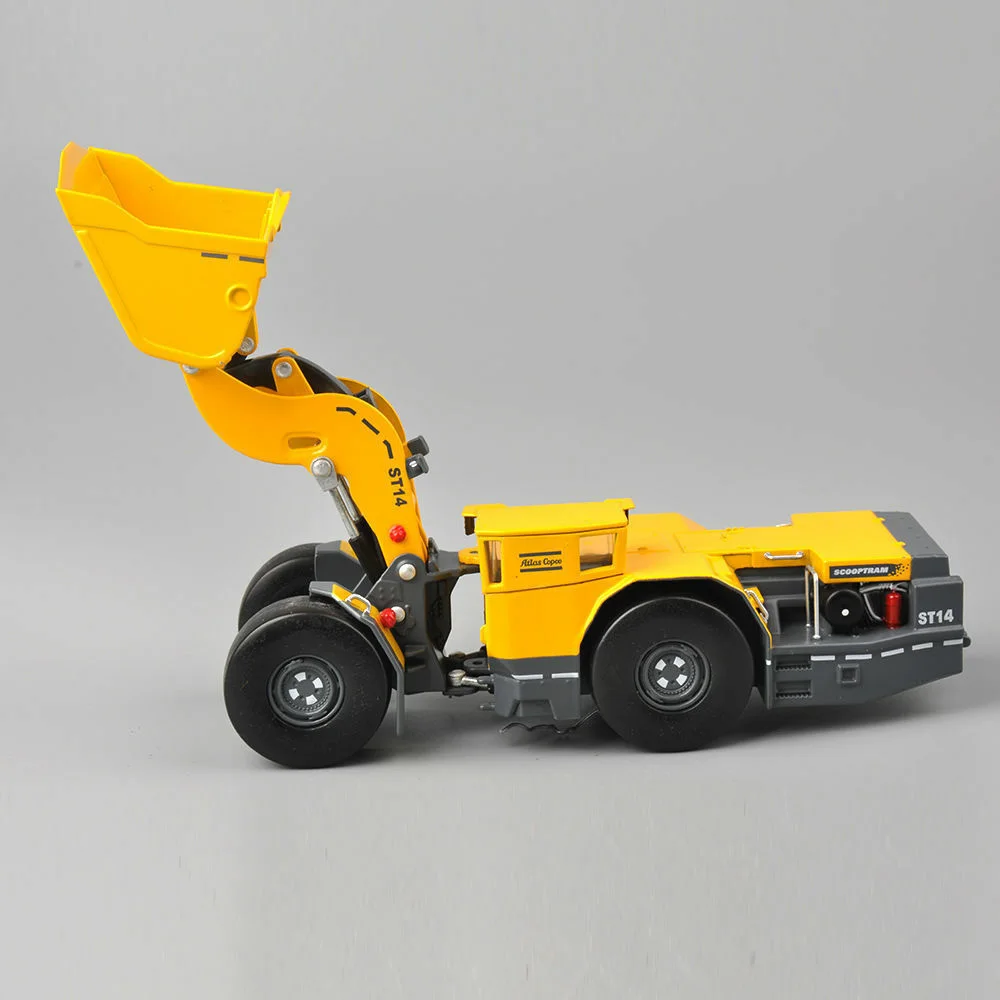 1:50 Scooptram ST14 тип подземный погрузчик литой магазин грузовик Pushdozer строительная машина Коллекционная модель