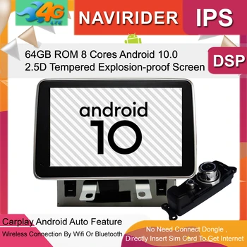 

4G Lte Version Car Stereo Audio Radio Full Touch Android Head Unit 10 GPS For Mazda CX-3 CX3 2017 Multimedia Player Navigation