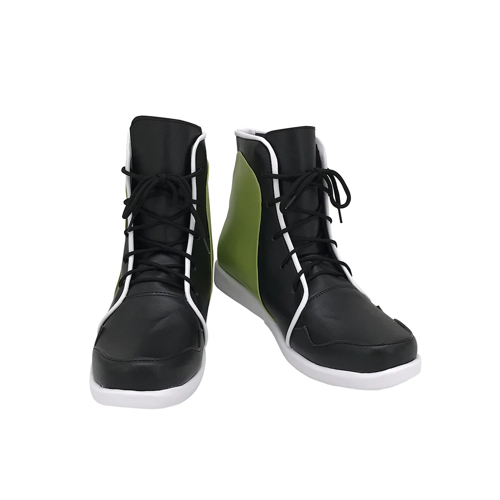 Arknights Courier Cosplay Boots Leather Shoes Custom Made Any Size (2)