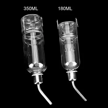 

2PCS Steel Rolling Ball Water Dispenser Hanging Drinking Water Fountain for Pets U90A
