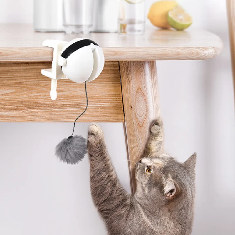 Cat Toy Lifting-Ball Pet-Cat-Ball-Toy Interactive-Puzzle Electric Motion Smart Rotating
