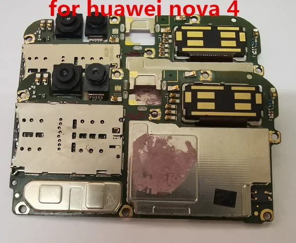 

Full Working 100%Original Unlocked for huawei nova4 6+128 motherboard For Huawei nova4 6+128 Motherboard