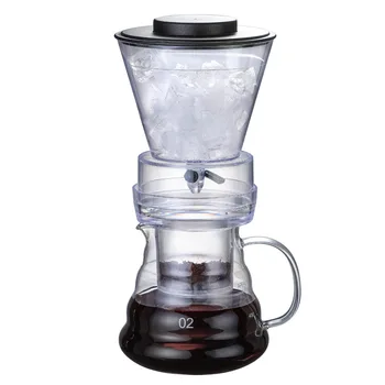 

Ice Drip Coffee Pot Glass Coffee Maker Regulatable Dripper Filter Cold Brew Pots Ice Brewer Percolators Espresso CoffeeXHZ