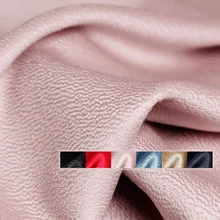 Красный малиновый чистый кашемир, двухсторонняя ткань с волнистой водой, кашемировые материалы, Женское пальто, ткань для шитья