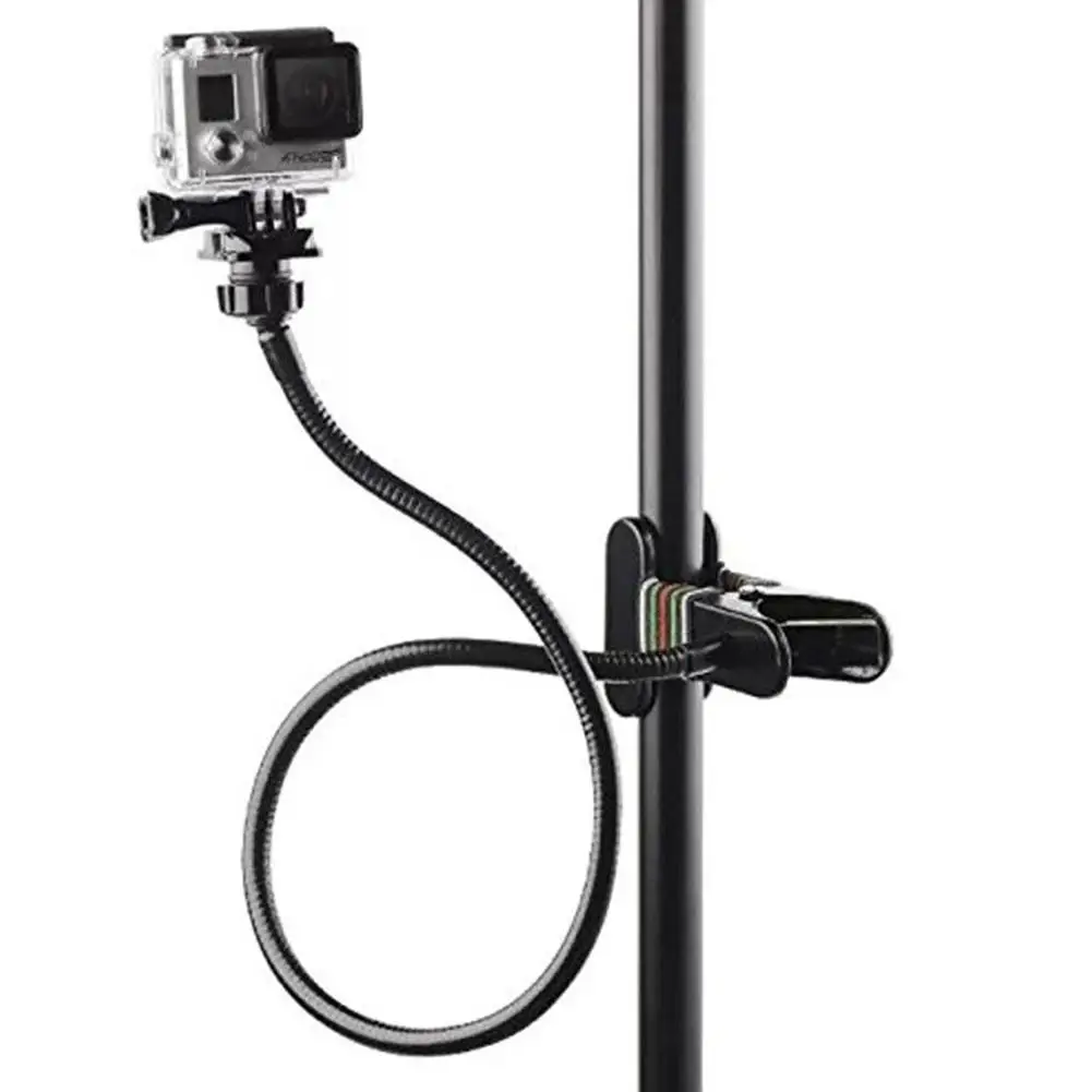 DishyKooker спортивные Камера съемки кронштейн изогнутая зажим для GoPro HERO 5/4/3