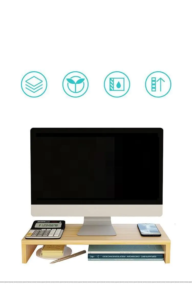 Скандинавский дизайн, габинет, для хранения ПК, Hogar Practico, Компьютерный дисплей, подставка, Prateleira, полка, органайзер, Repisas Estantes, полки