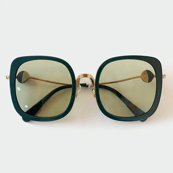 

Classic Oversize Square Sunglasses Women/Men Brand Designer Mirror Cat Eye Sun Glasses UV400