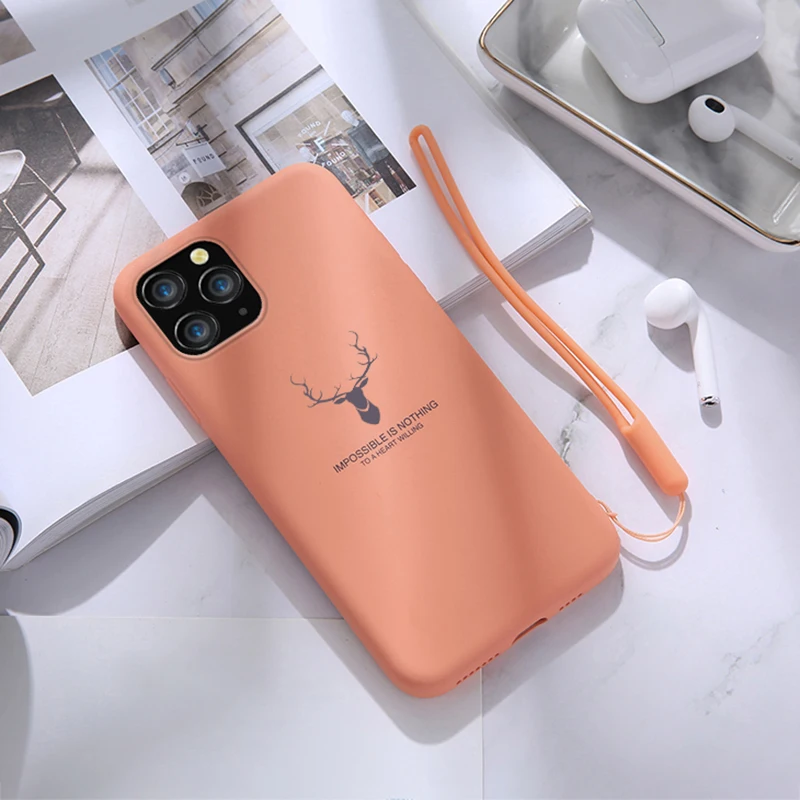 Чехол для телефона iphone 11 Pro Max роскошный мягкий защитный чехол-накладка из жидкого