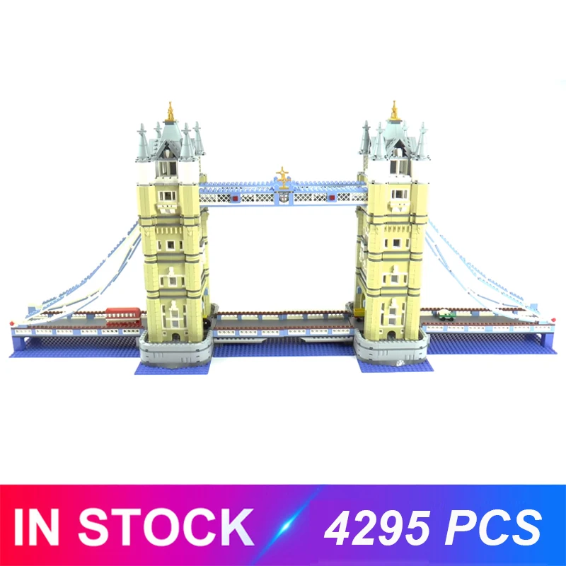 Тауэрский мост совместим 10214 MOC 11989 строительные блоки кирпичи развивающие игрушки подарки на день рождения для детей