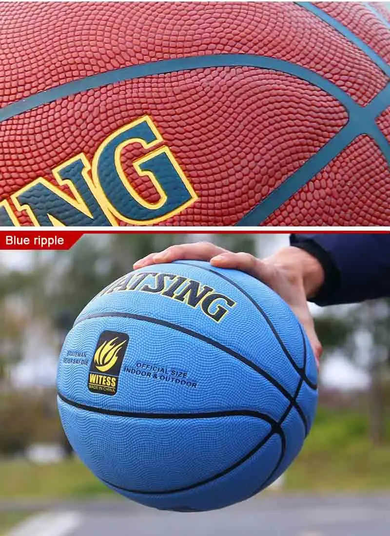 Официальный Кожаный Размер 7, баскетбольный мяч с высокой эластичностью, впитывающий пот, бутилкаучук, баскетбольный мяч из расплавленного полиуретана, износостойкий баскетбольный мяч
