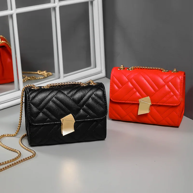 

NEW Handbags women leather Shoulder mini bag Crossbody bag Sac a Main Femme Ladies Messenger Bag Chain Strap Female Clutch