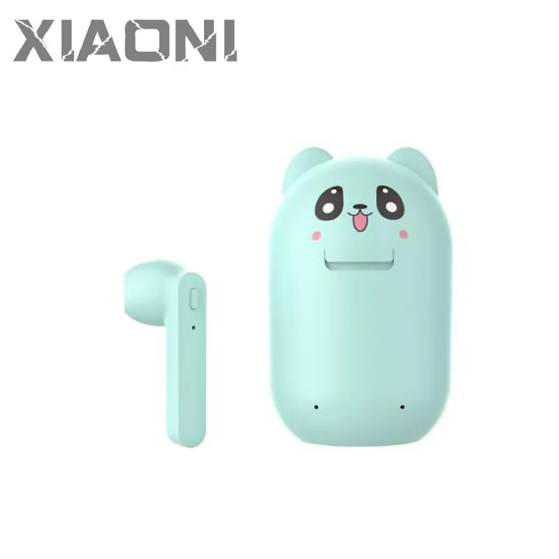 Cute True Wireless headphone with microphone fones Bluetooth Earphone handsfree TWS Earbuds for Xiaomi huawei Honor sony Phones