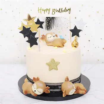 

Sleeping Dee Chocolate Fondant Cake Decoration Model Silicone Mold For Food Table Decoration Kitchen Baking Decor Tools