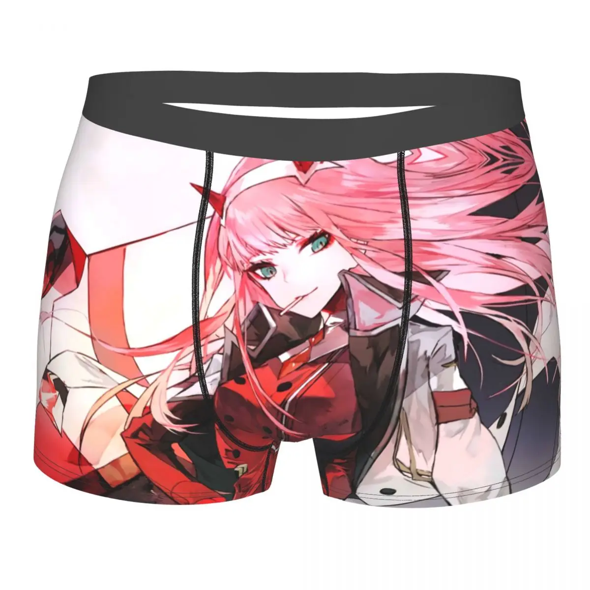 Anime - Darling In The FranXX Underpants Breathbale Panties Male Underwear Print Shorts Boxer Briefs darling nikki