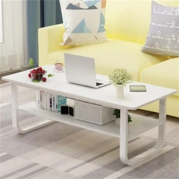 

80*45*46CM Double layer Laptop Table Multipurpose Lazy Bedside Table Living Room Coffee Table Notebook Computer Desk