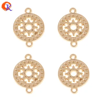 

Cordial Design 100Pcs/Lot 14*19MM Jewelry Accessories/Zinc Alloy/DIY/Gold Coin Shape/Earrings Making/Hand Made/Earring Findings