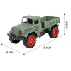 RC Car Simulation Remote Control Military Truck Engineering Electronic Racing Vehicle Gift For Boys Electric Birthday Gift 1:24 3