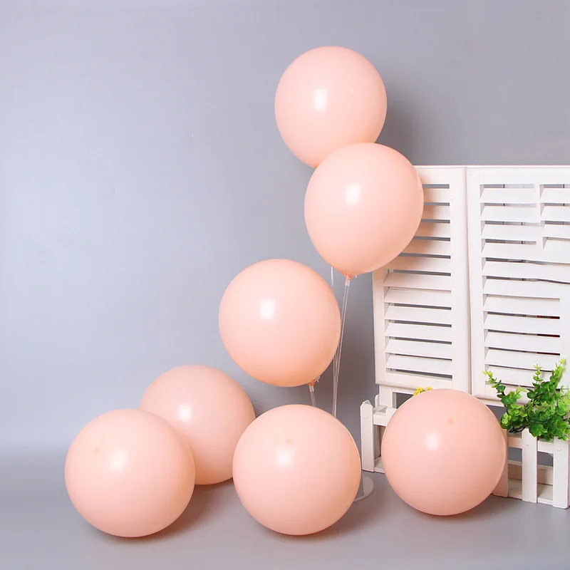 orange 30 шт./лот, 5/10 дюйма, новинка, макарон, серые латексные шары, свадебные шары, детский душ, украшение для дня рождения, Детские воздушные шары серого цвета - Цвет: orange