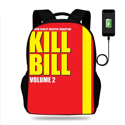 Рюкзак Kill Bill для подростков школьный рюкзак для девочек детские школьные сумки Детский студенческий рюкзак для ноутбука лучший подарок книжная сумка - Цвет: K7179