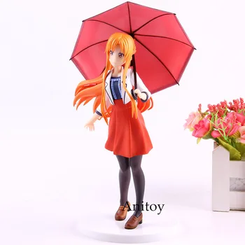 

SAO Sword Art Online Asuna Yuuki Sword Art Online Asuna Action Figure PVC Collectible Model Toy 21cm