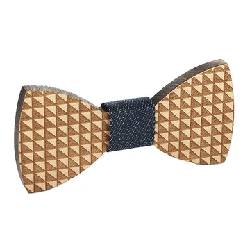 

Handmade Wooden Bow Tie 2019 Men's Unisex Suits Shirt Wedding Banquet Business Party Classic Trendy High Grade Wood Bowtie Gifts