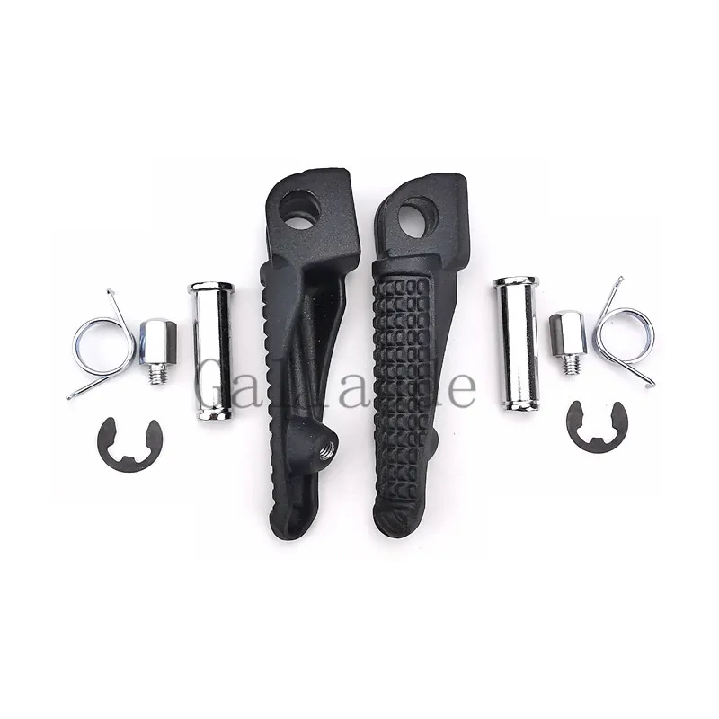 Motorcycle Front Footrest Foot Pegs Set for Kawasaki ZX6R ZX-6R ZX636 2005 2006 2007 2008