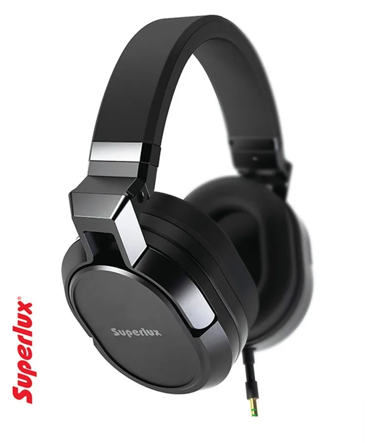 Superlux HD685 Складная гарнитура высокого разрешения стерео музыкальные наушники в линии управления наушников кабель с микрофоном, для смартфонов