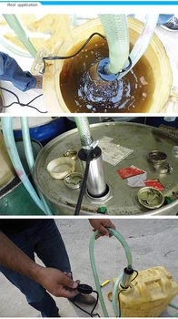 

New DC12V Stainless Steel Submersible Fuel Water Oil Pump 12L/Min 38mm GD C6UC